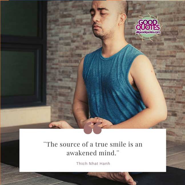 60 Good Quotes on Smiles 41 ¨The source of a true smile is an awakened mind.¨ -Thich Nhat Hanh